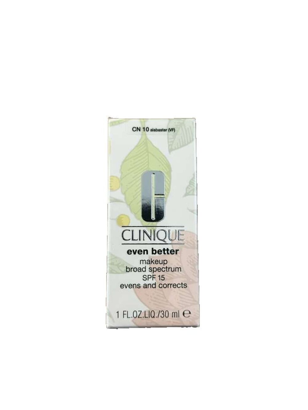 CLINIQUE CN10 Alabaster Even Better Makeup Broad Spectrum SPF 15 1FL oz New